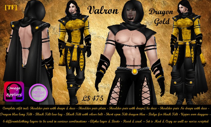 VALRON - Dragon Gold [ADD to Unpack]