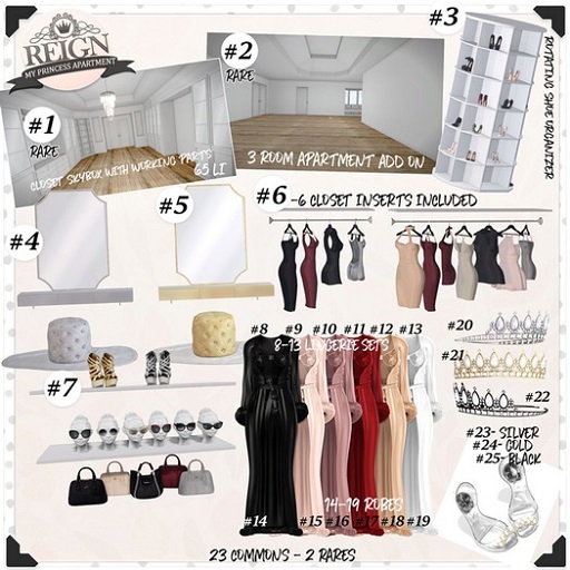 REIGN.- PRINCESS LINGERIE FREYA (BLUSH) #9