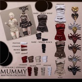Storybook - Mummy - Arm Wraps - Crimson