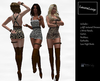 LauraLoop Africa Fur Dress Maitreya only