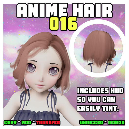 Anime Hair - 016