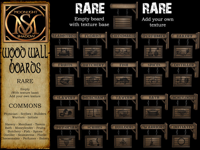 "Moon_Sha" Wood Wall Board - Initiates