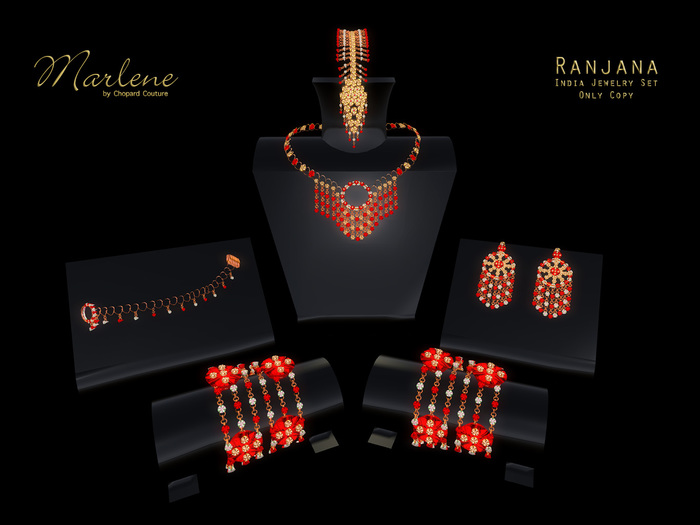 *Chopard Couture* [Marlene] Ranjana - India Jewelry Set