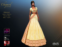 *Chopard Couture* Aruni - India Dress Gold-Red (OMEGA)