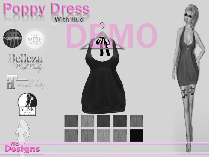 Poppy Dress Demo Hud