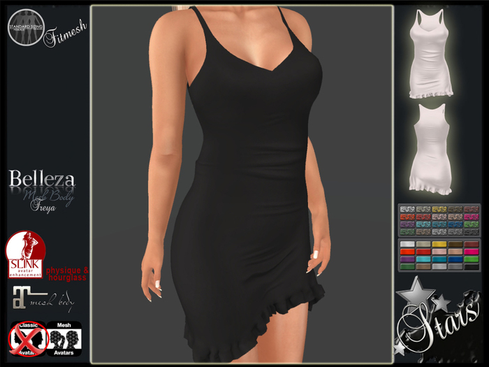 Stars - Maitreya, Belleza Freya, Slink - Barbara