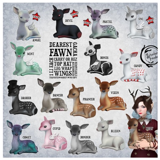Schadenfreude Devil Dearest Fawn RARE