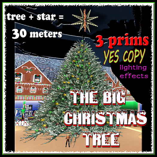 THE BIG CHRISTMAS TREE - BOX ( 30 meters ) by Vircha kerouac