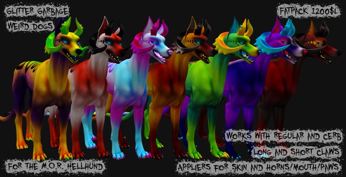 [Glitter Garbage] Weird Dog mod fatpack