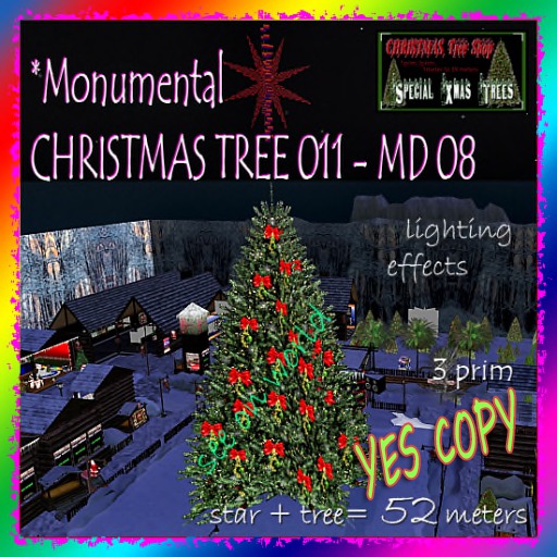 Monumental CHRISTMAS TREE 011 - MD 08