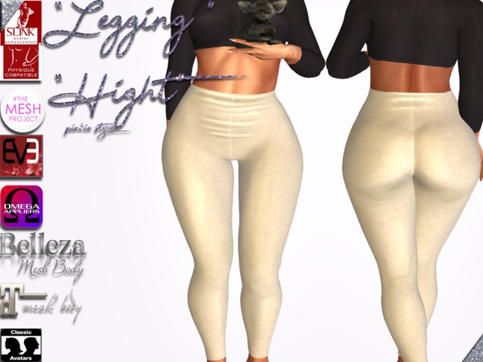 *PS* Hight Legging " White " <3