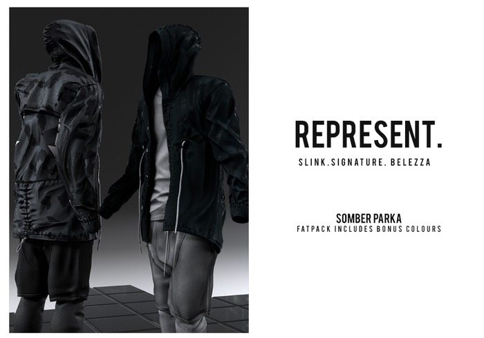 REPRESENT - Somber Parka "Fatpack"