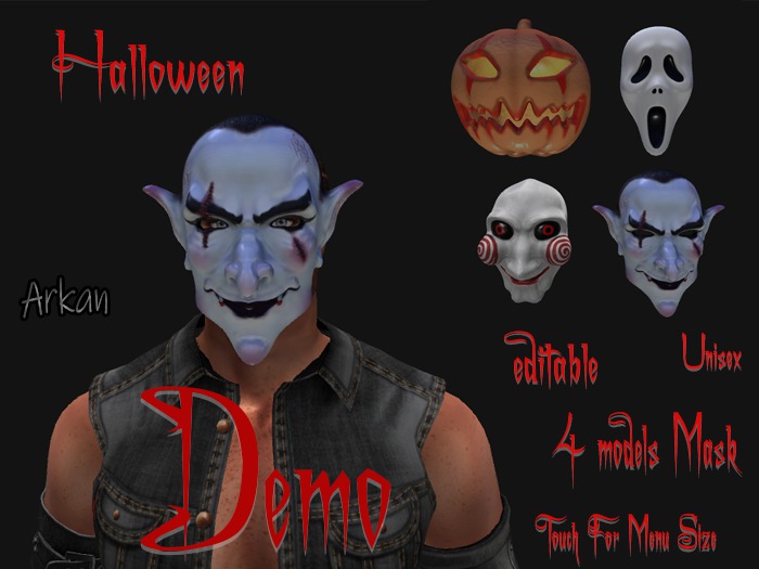 .::Arkan::. Halloween Masks /Size\ DEMO