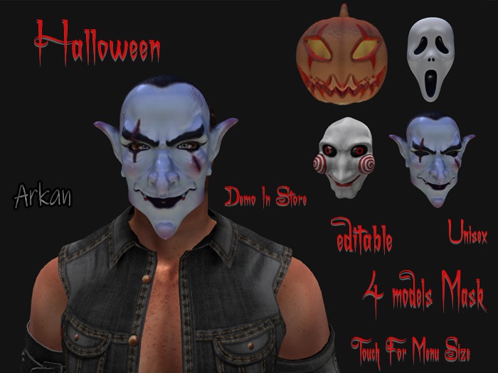 .::Arkan::. Halloween Masks /Size\