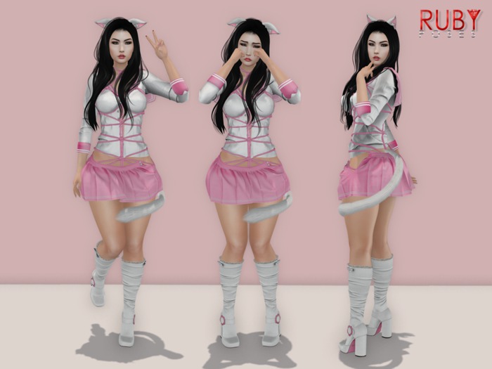 [Ruby Poses] Single Female 07 Pack 