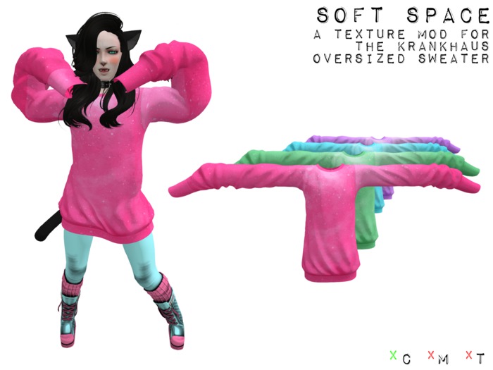 Soft Space - Oversized Sweater Mod