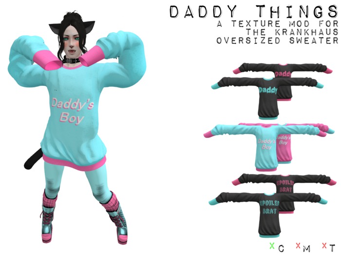 Daddy Things - Oversized Sweater Mod