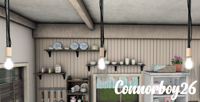 14. Sese_Garden Kitchen_Three Lamps 1