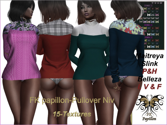 FK papillon pullover Niv Demo