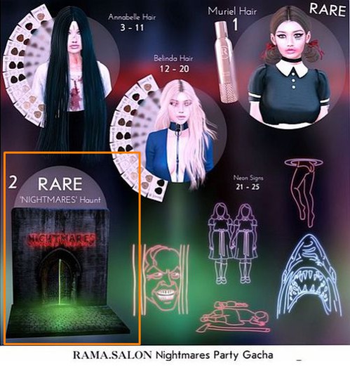 #selfie_RAMA - 'NIGHTMARES' Haunt  RARE
