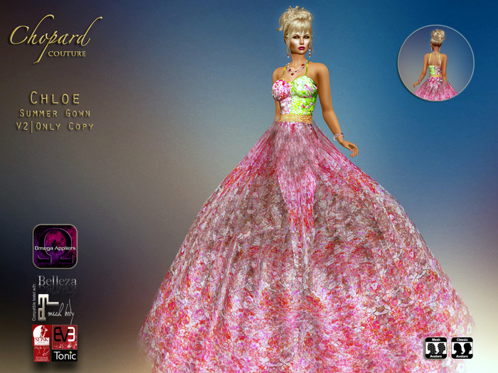 *Chopard Couture* Chloe Summer Gown (V2) (OMEGA)