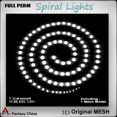 FC- Full Perm Mesh Spiral Lights b