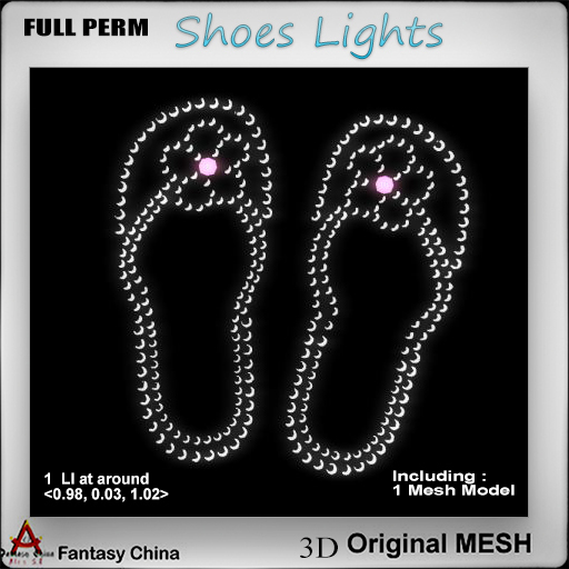 FC- Full Perm Mesh Shoes Lights 