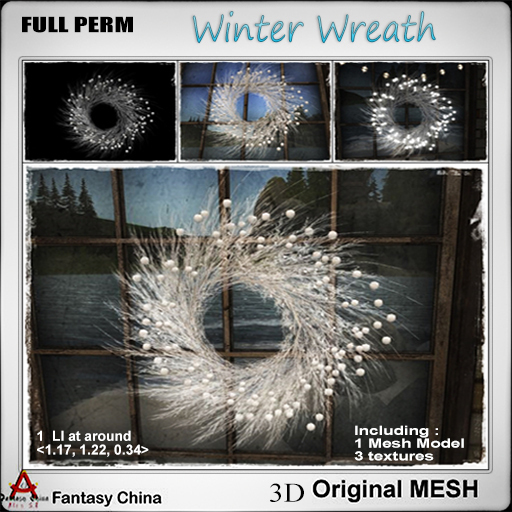 Full Perm Winter Wreath