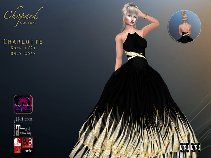 *Chopard Couture* Charlotte Gown (V2) (OMEGA)