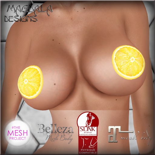 *MD* Lemon Slice Rigged-Pasties