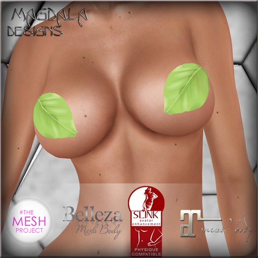 *MD* Leaf Rigged-Pasties