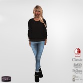 ::SF:: Crochet dark brown sweater