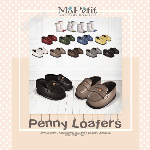[M] Penny Loafers - Fatpack