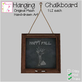 ::cute as f*ck:: Hanging Chalkboard - Happy Fall