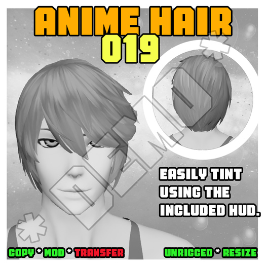 Anime Hair - 019 *DEMO*