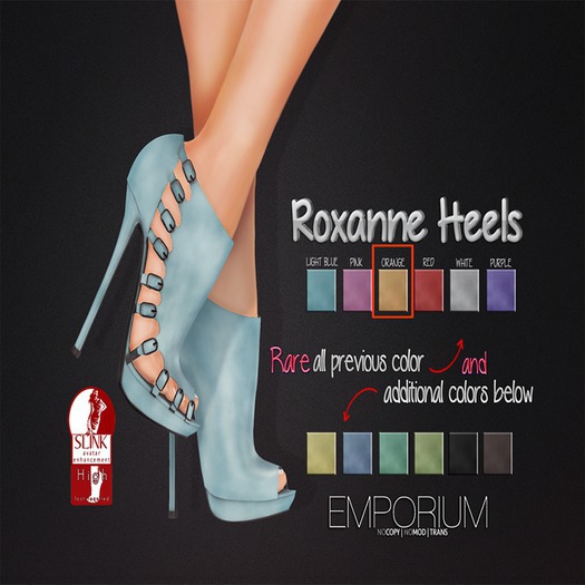 EMPORIUM Roxanne Heels White