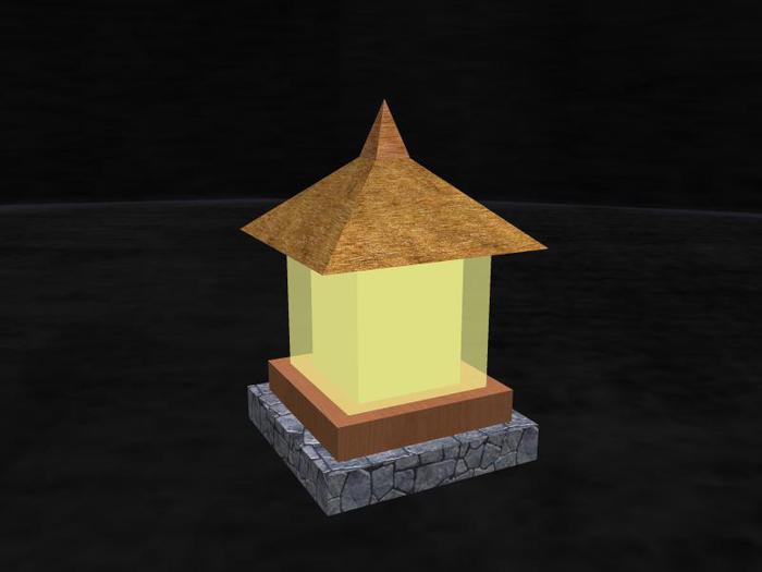 JAPAN GARDEN LANDSCAPE LAMP