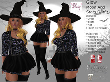 *BSASSY* GLOW OUTFIT STARS AND MOON