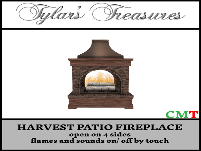 .:TT:.  HARVEST PATIO FIREPLACE box