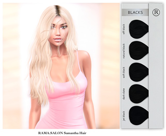 RAMA.SALON - Samantha Hair 'BLACKS'
