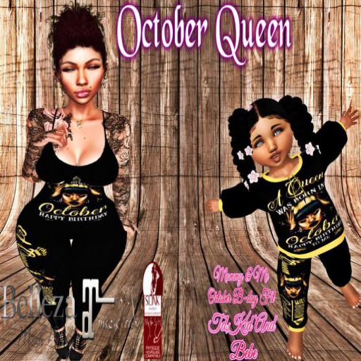 Queen Born In October Gift Box