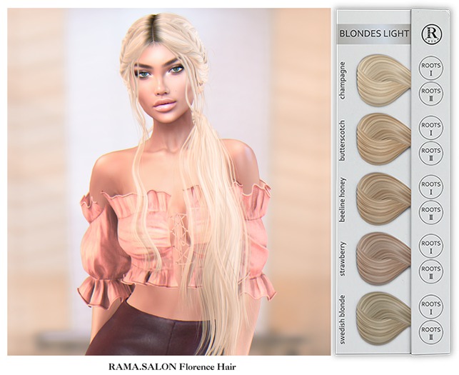 RAMA.SALON - Florence Hair 'BLONDES LIGHT'
