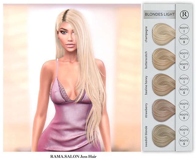 RAMA.SALON - Jess Hair 'BLONDES LIGHT'