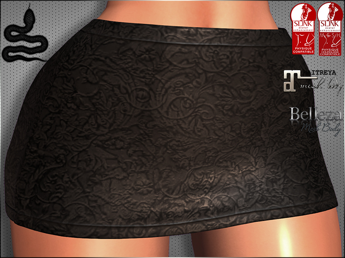 VIPER ~ High Waisted Mini Skirt