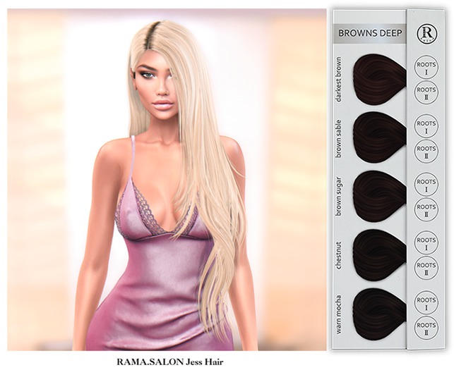 RAMA.SALON - Jess Hair 'BROWNS DEEP'