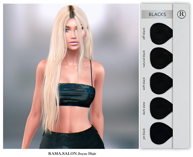 RAMA.SALON - Joyce Hair 'BLACKS'