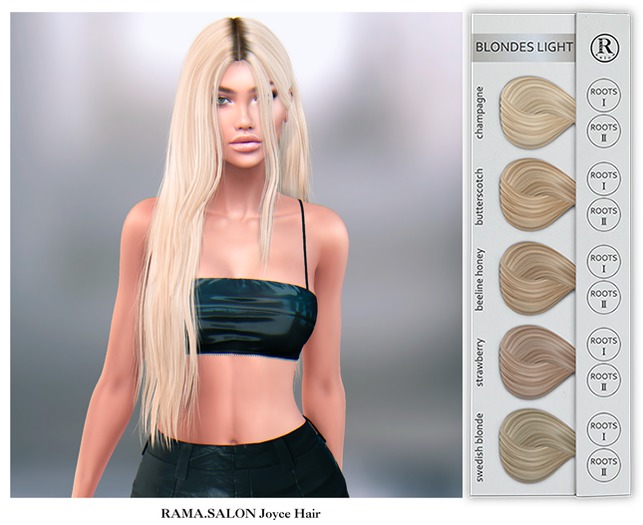 RAMA.SALON - Joyce Hair 'BLONDES LIGHT'