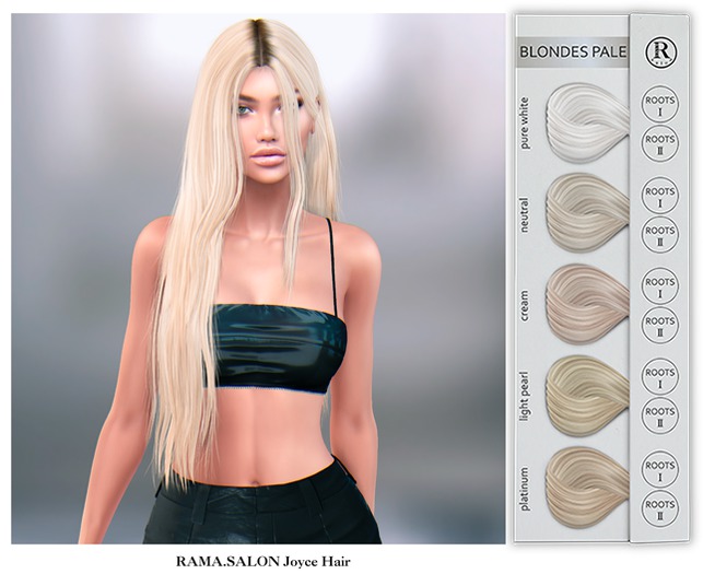 RAMA.SALON - Joyce Hair 'BLONDES PALE'