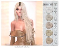 RAMA.SALON - Kallie Hair 'BLONDES PALE'