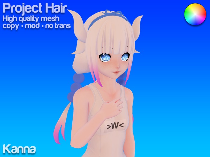 [Project Hair] Kanna (Rigged)
